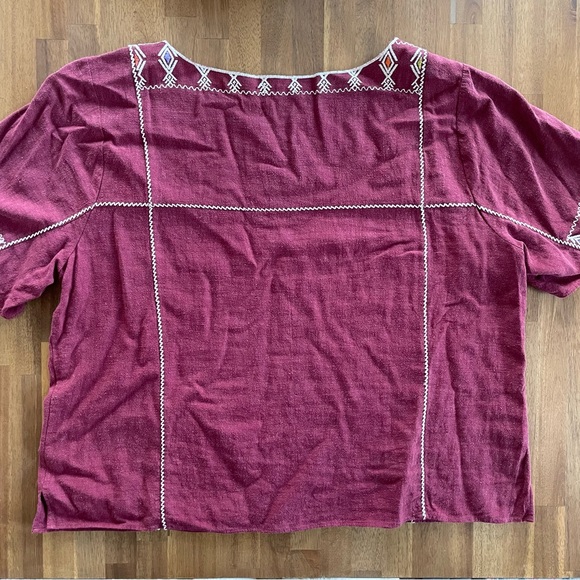 Madewell Embroidered Top - Picture 4 of 4